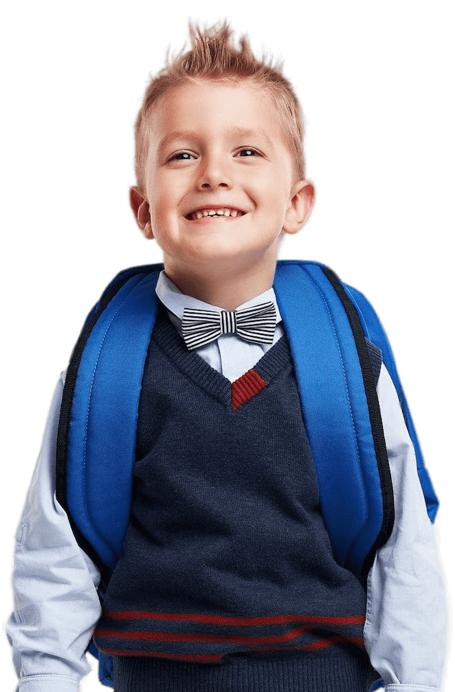 Home portrait of a boy ready to school isolated on white transformed e1669964088950 1